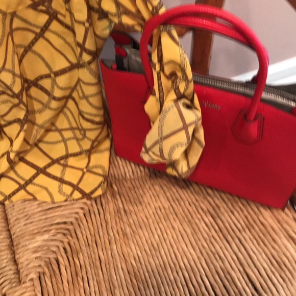 Michael Michael Kors 1x dog tag zip yellow status - Picture 3 of 9